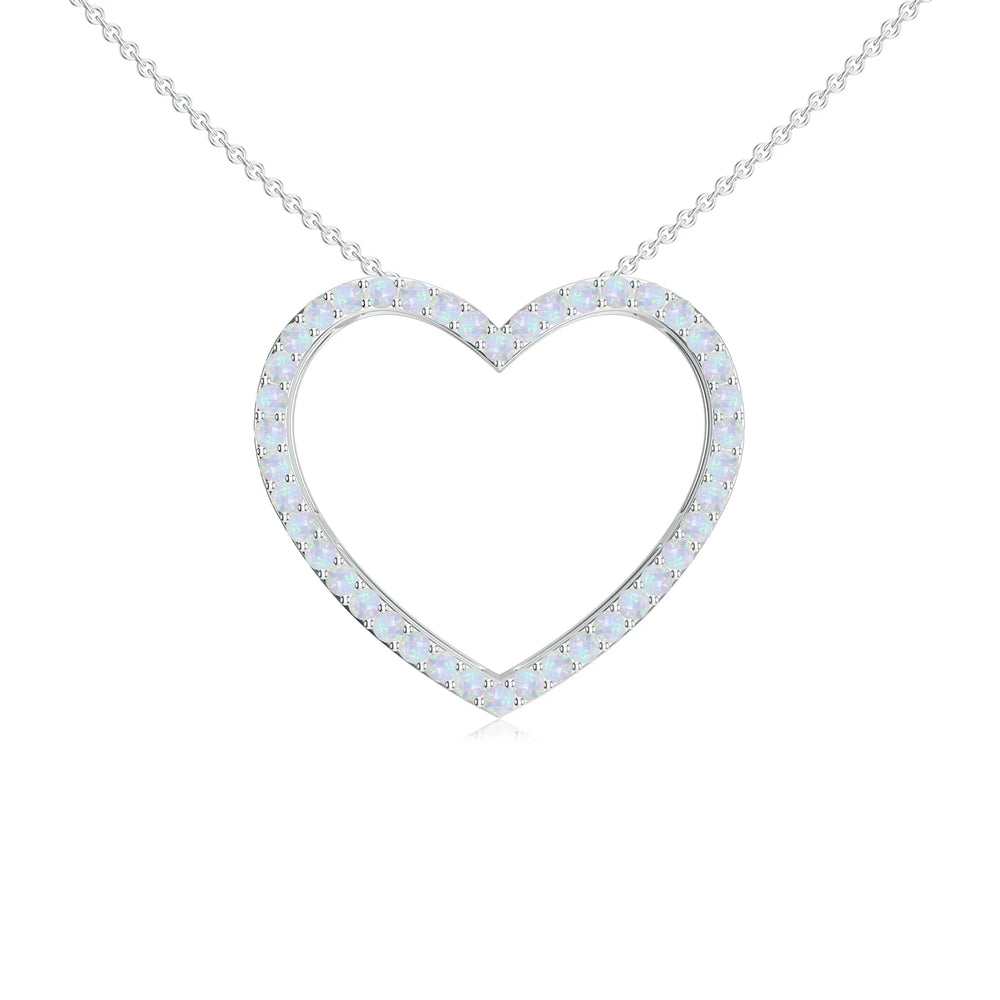 18K White Gold Vermeil