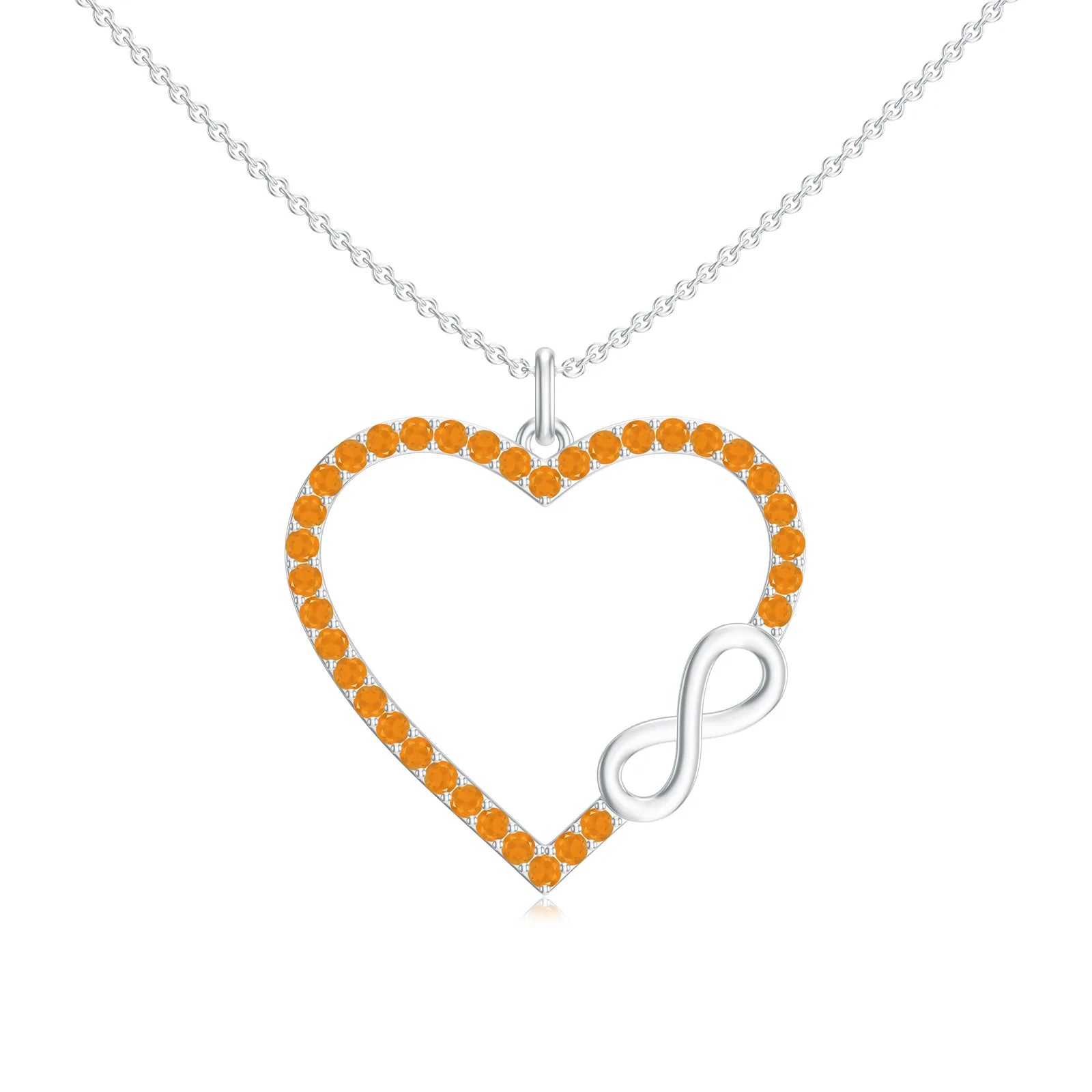 18K White Gold Vermeil