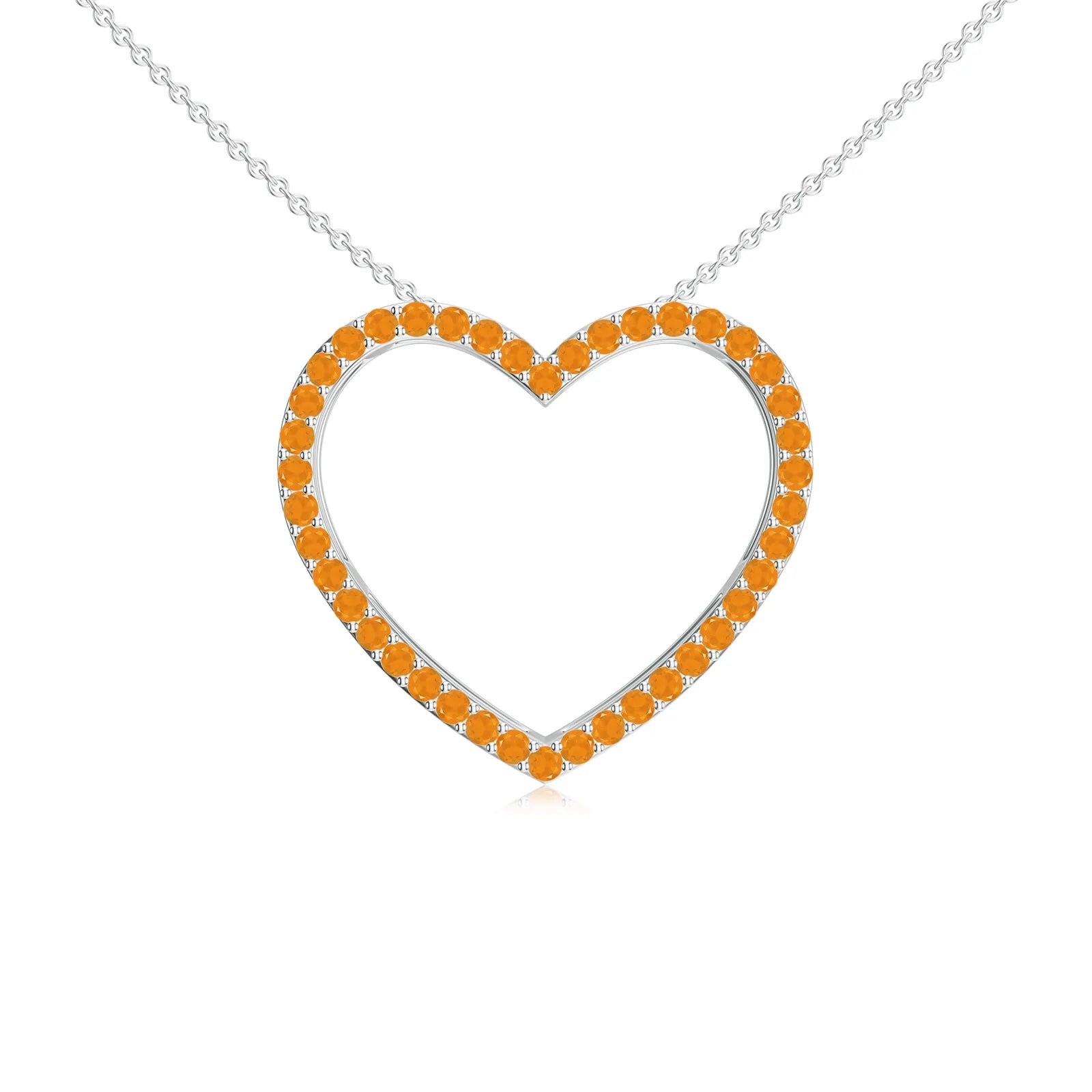 18K White Gold Vermeil