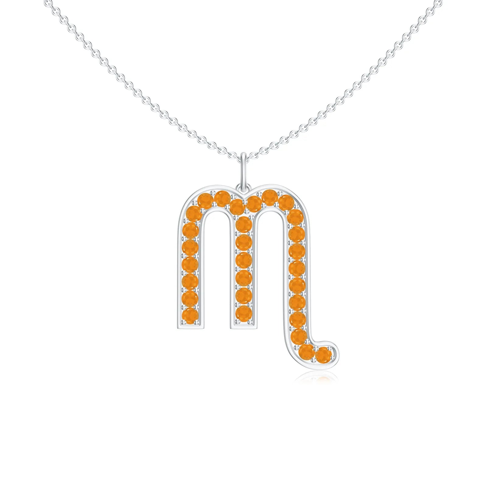 18K White Gold Vermeil