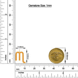 18K Yellow Gold Vermeil