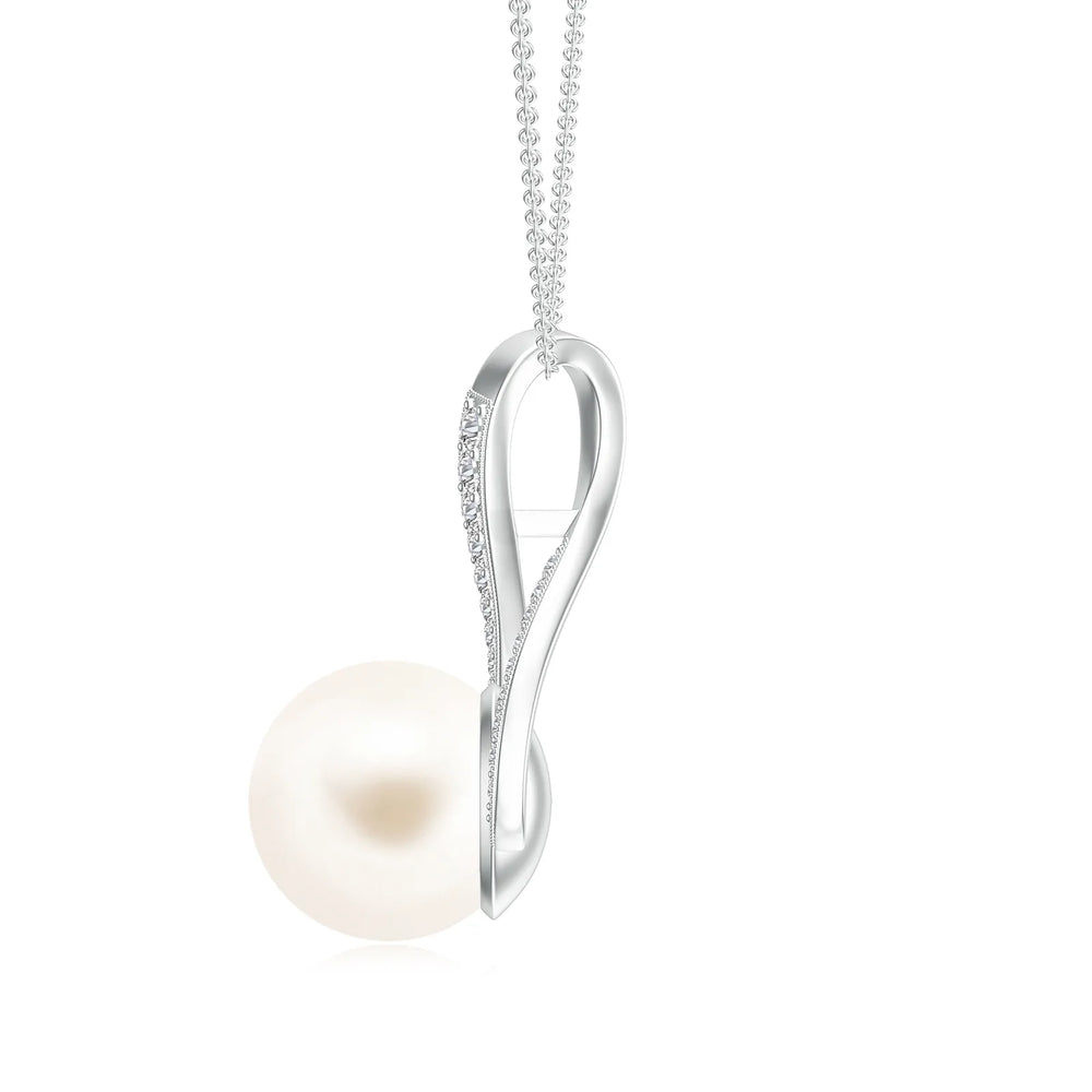 18K White Gold Vermeil