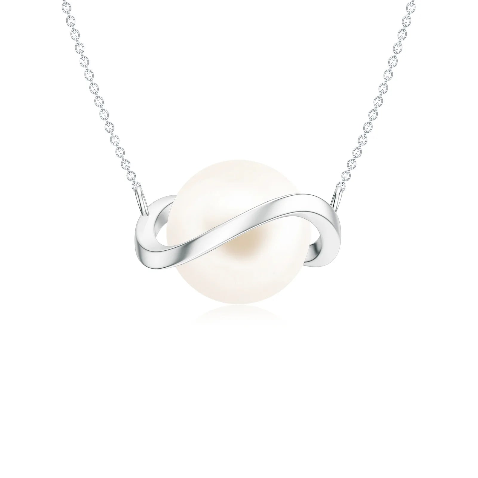 18K White Gold Vermeil