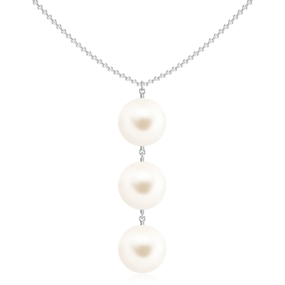 18K White Gold Vermeil