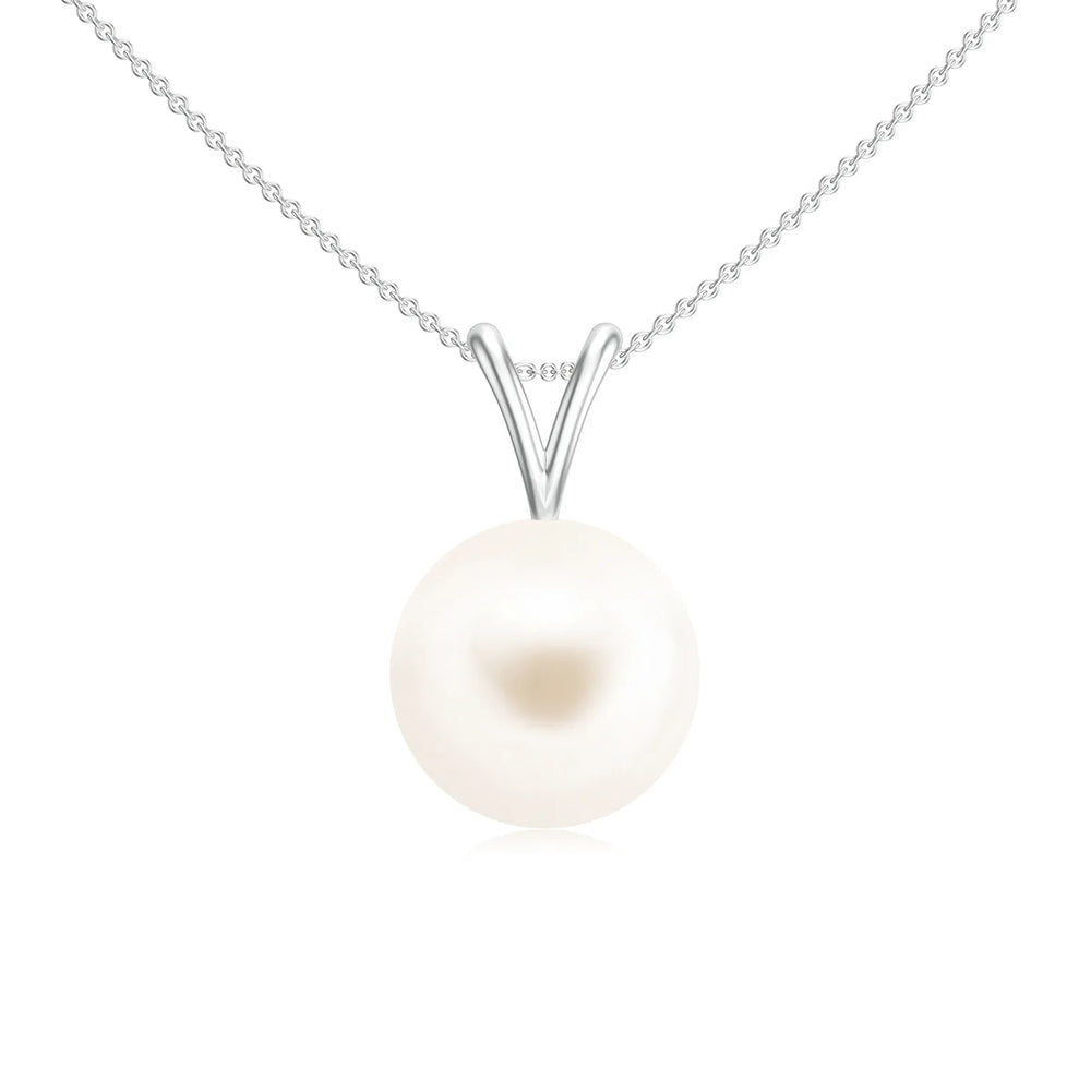 18K White Gold Vermeil
