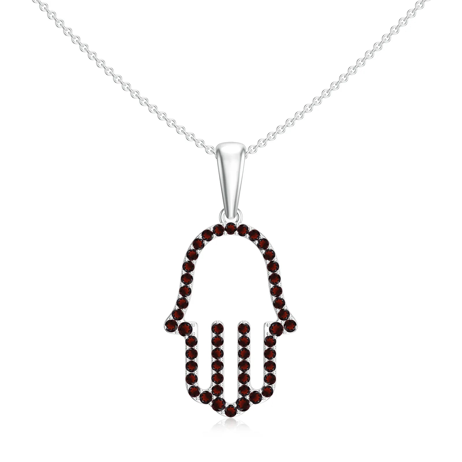 18K White Gold Vermeil