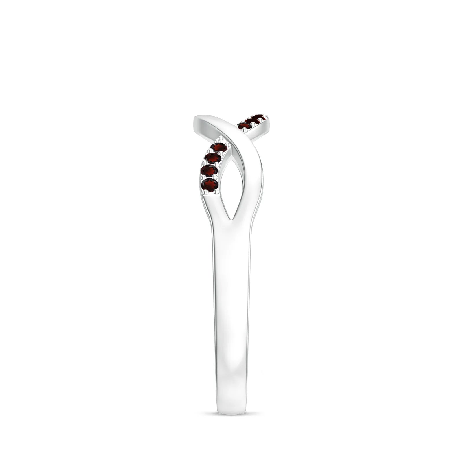 18K White Gold Vermeil