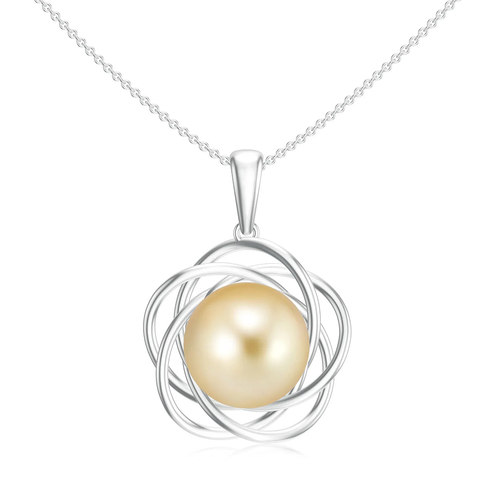 18K White Gold Vermeil