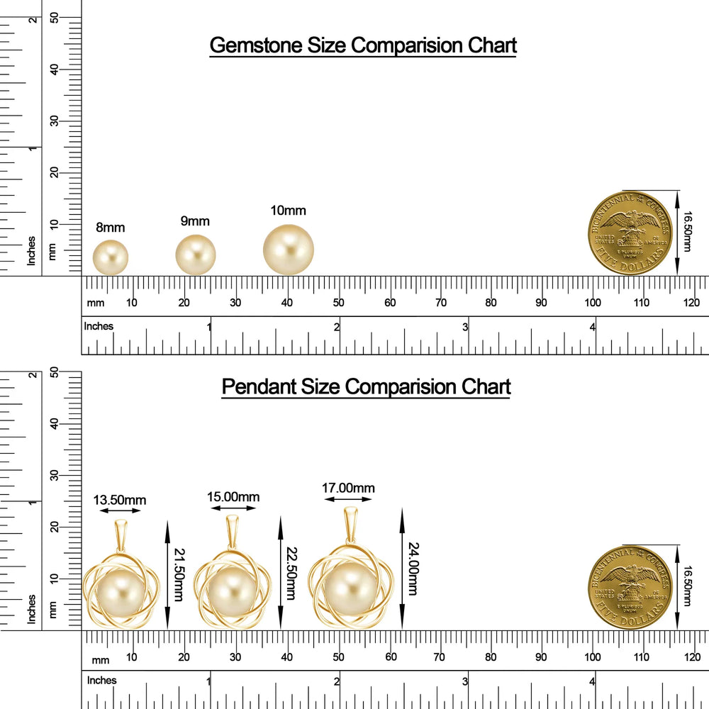 18K Yellow Gold Vermeil