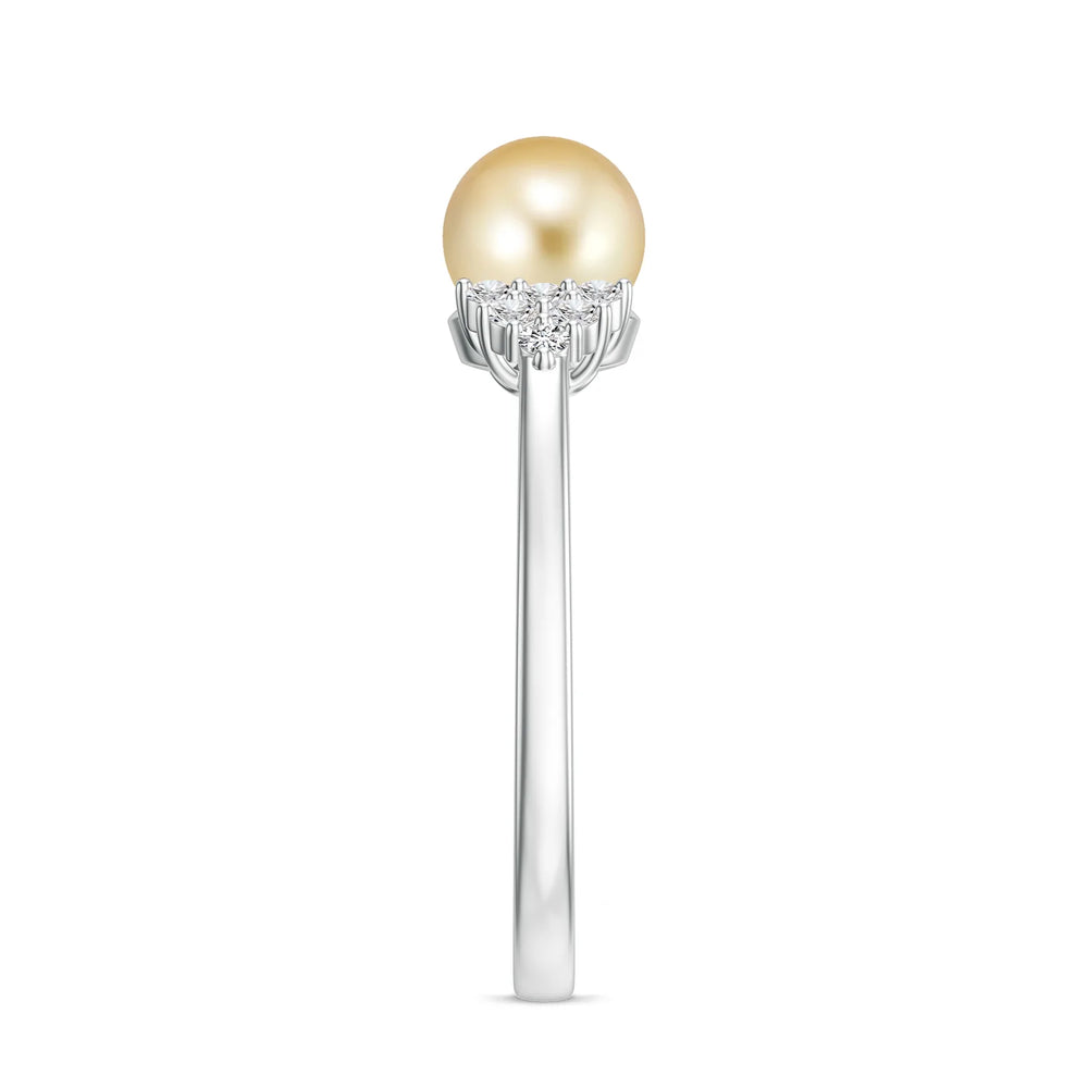 18K White Gold Vermeil