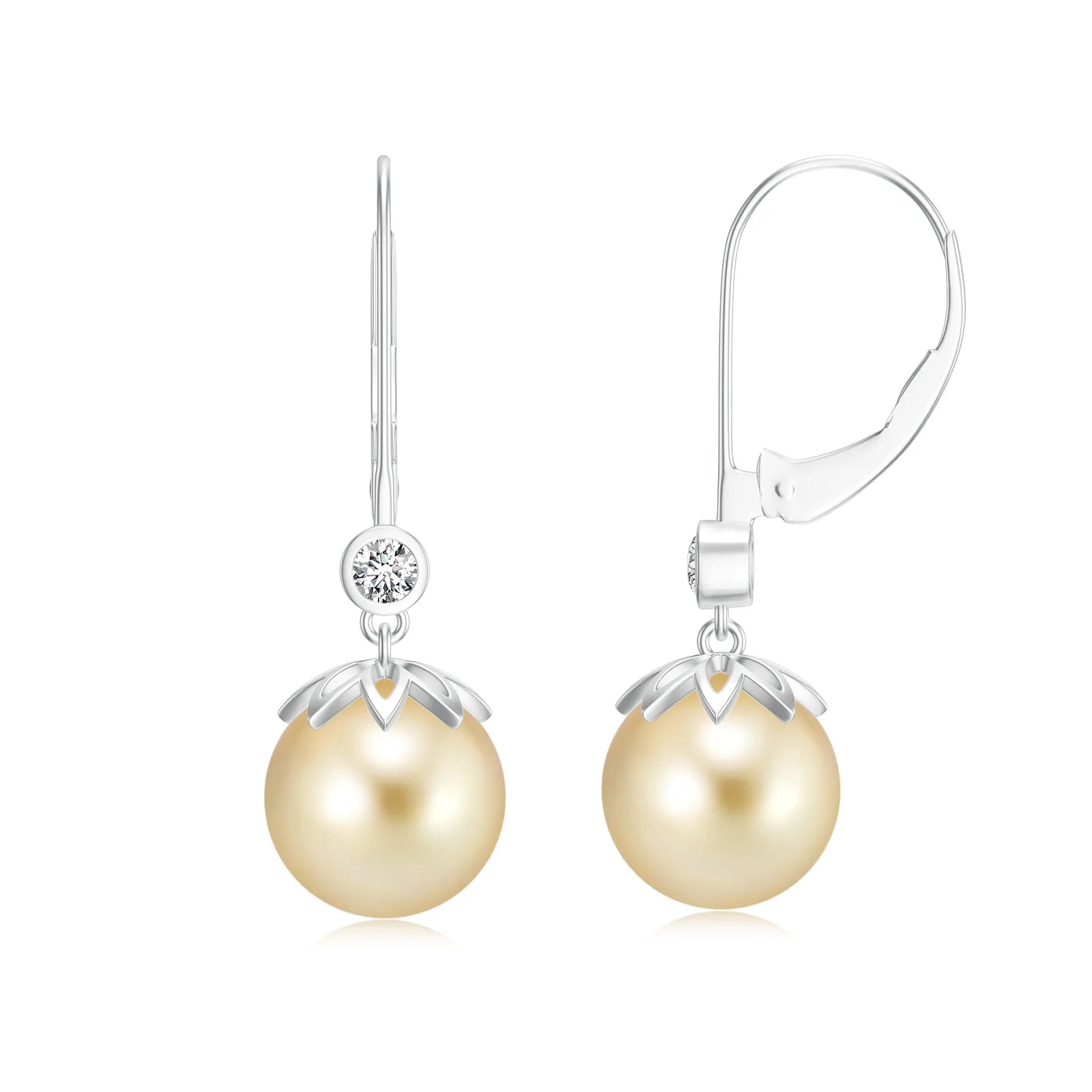 18K White Gold Vermeil