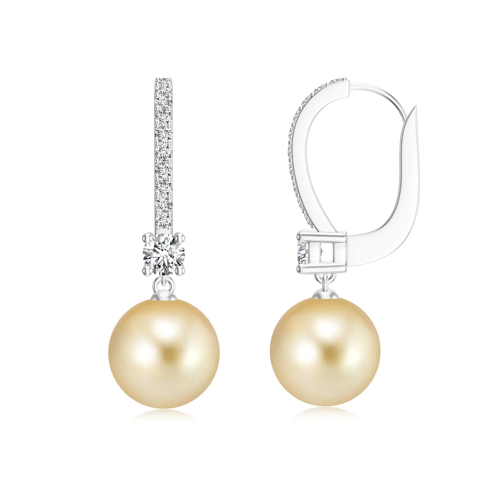 18K White Gold Vermeil