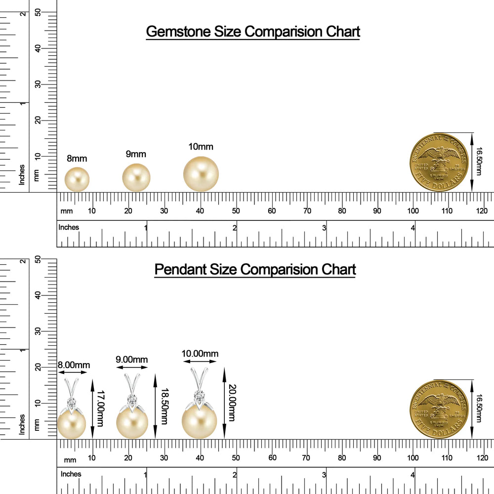 18K White Gold Vermeil