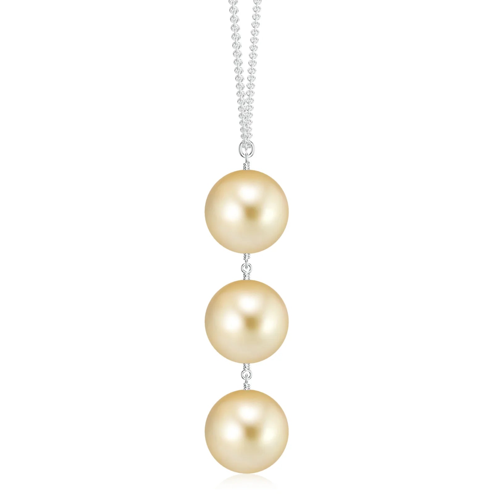 18K White Gold Vermeil