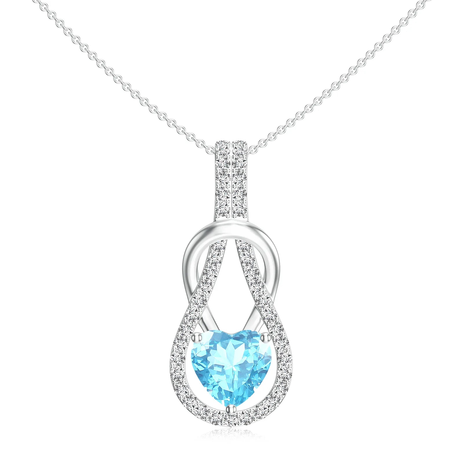 18K White Gold Vermeil