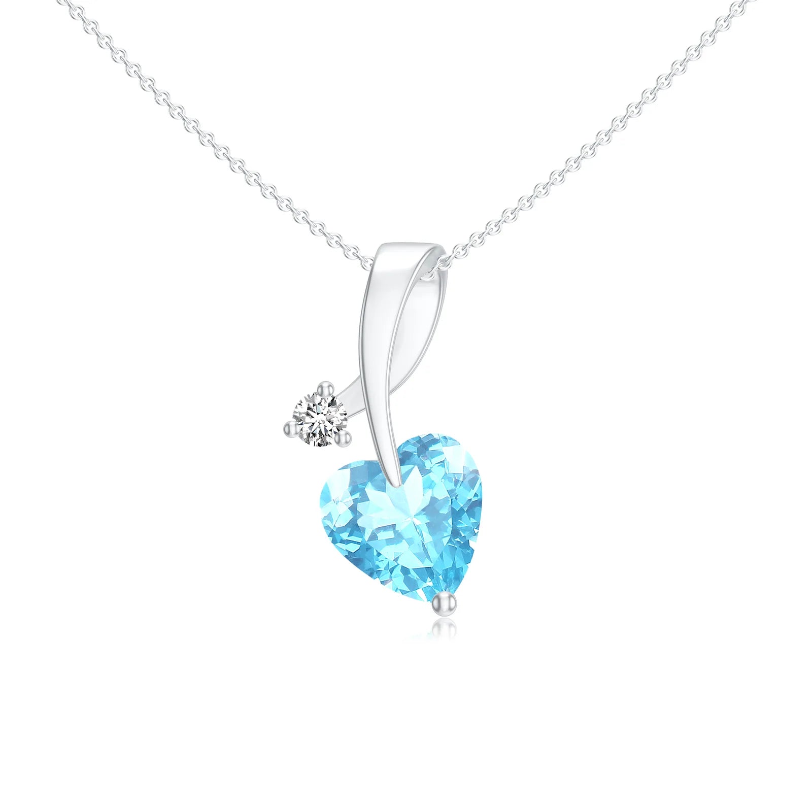 18K White Gold Vermeil