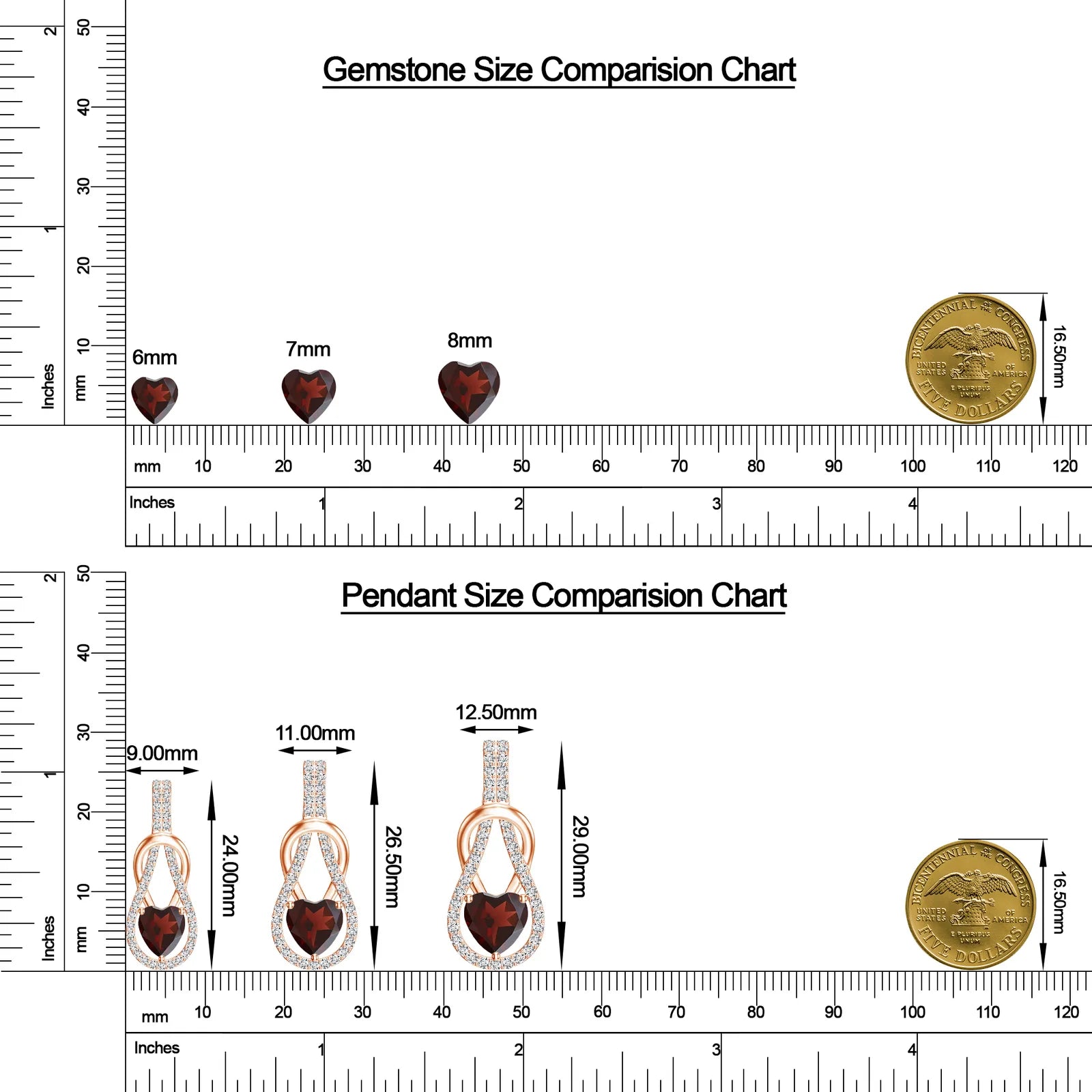 18K Rose Gold Vermeil