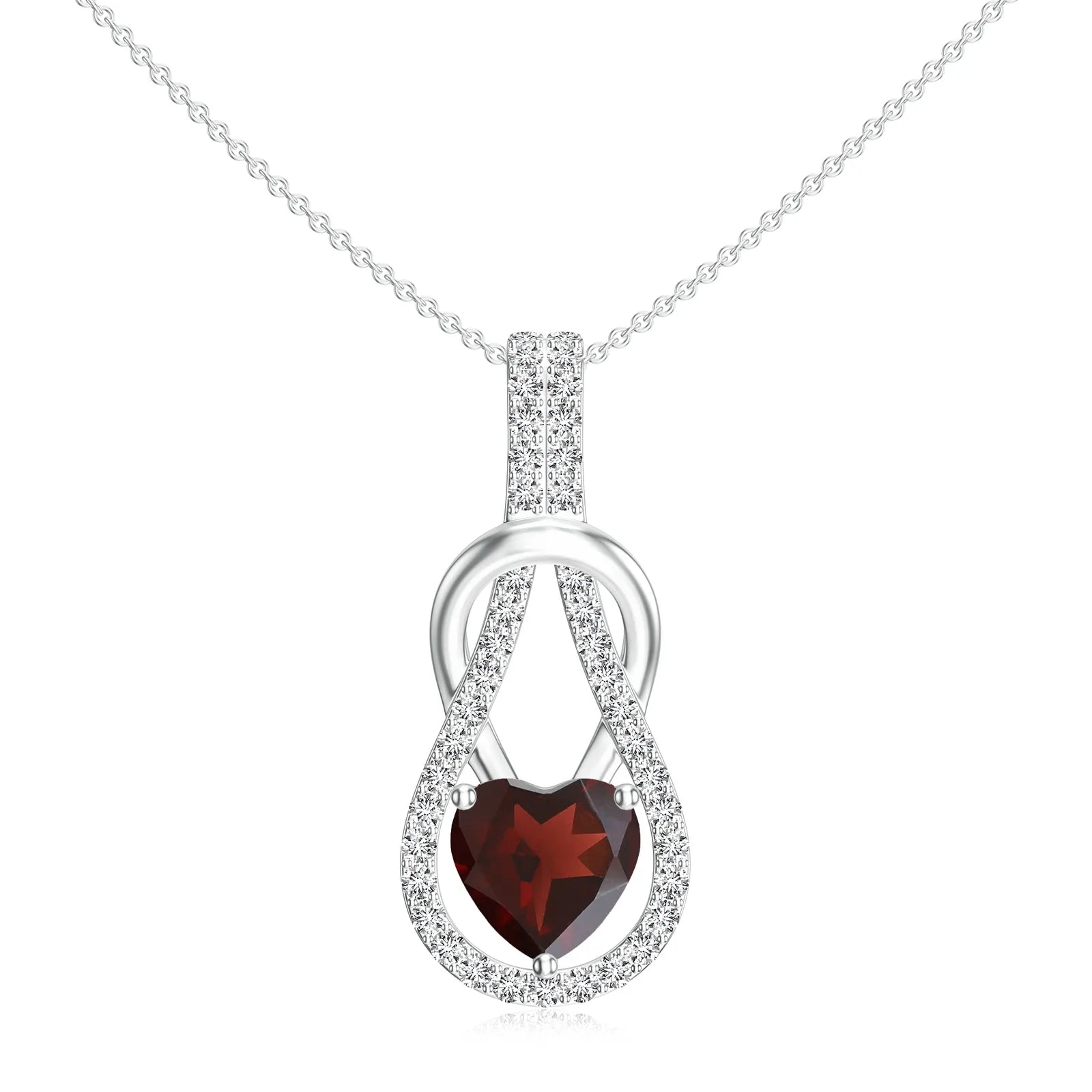 18K White Gold Vermeil