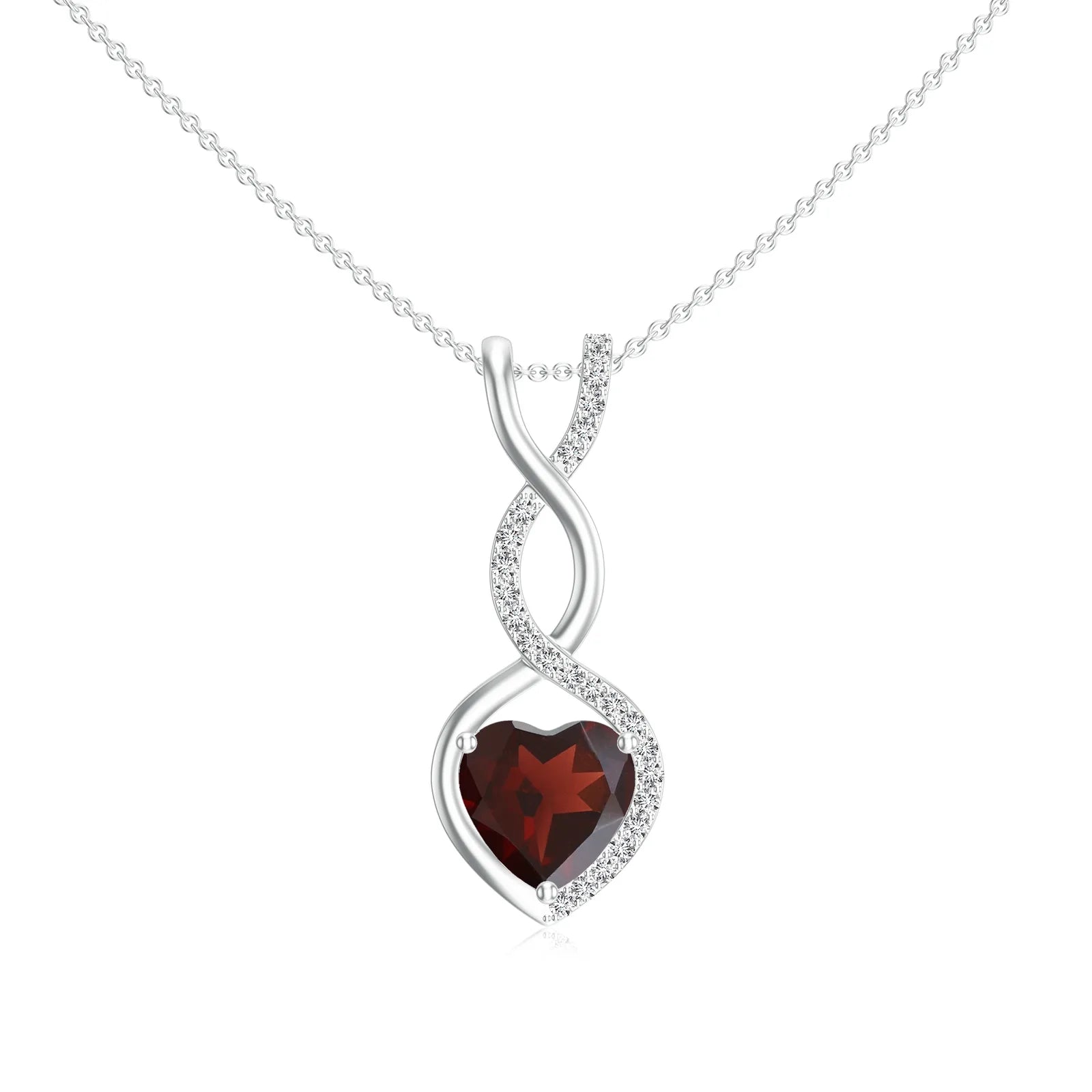 18K White Gold Vermeil