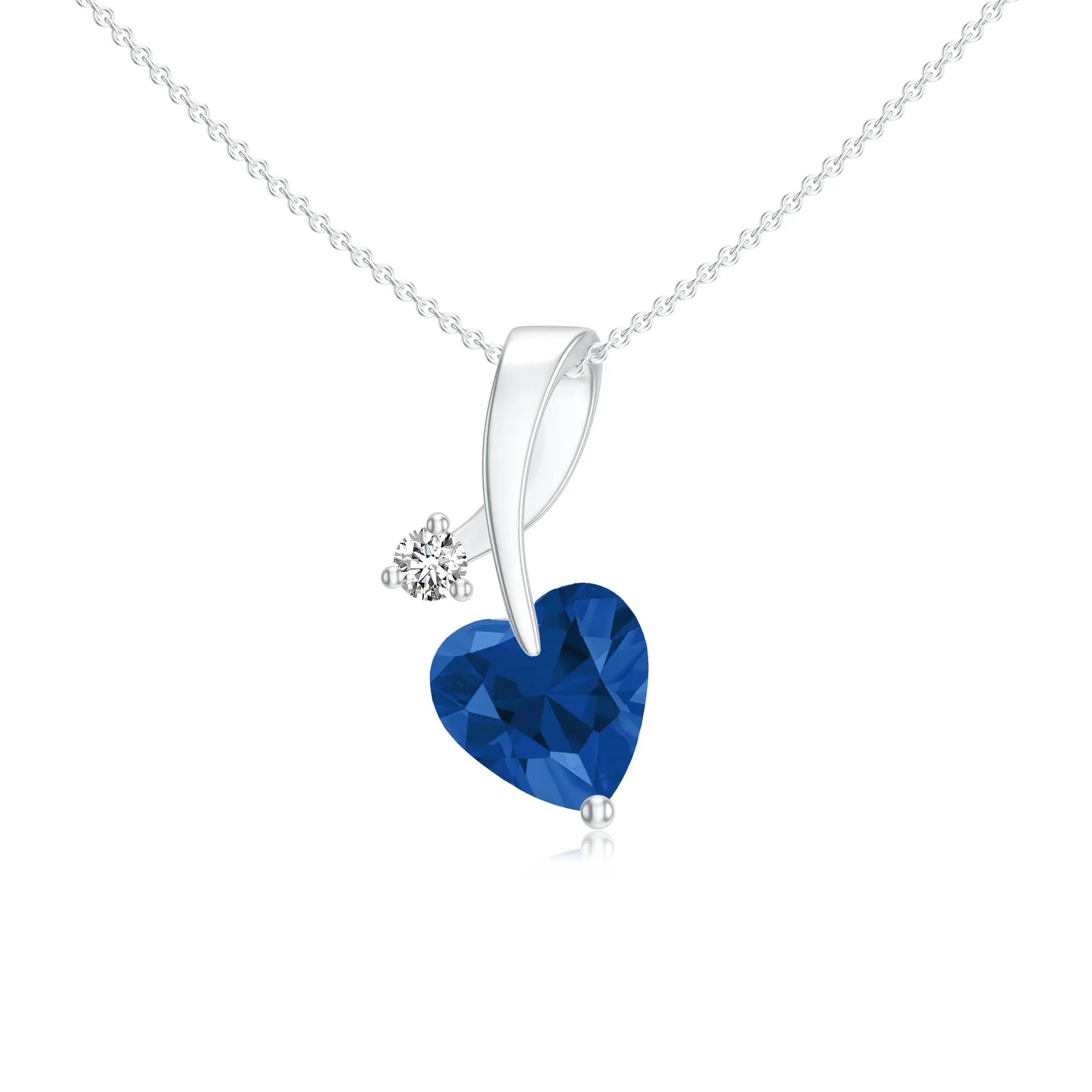 18K White Gold Vermeil