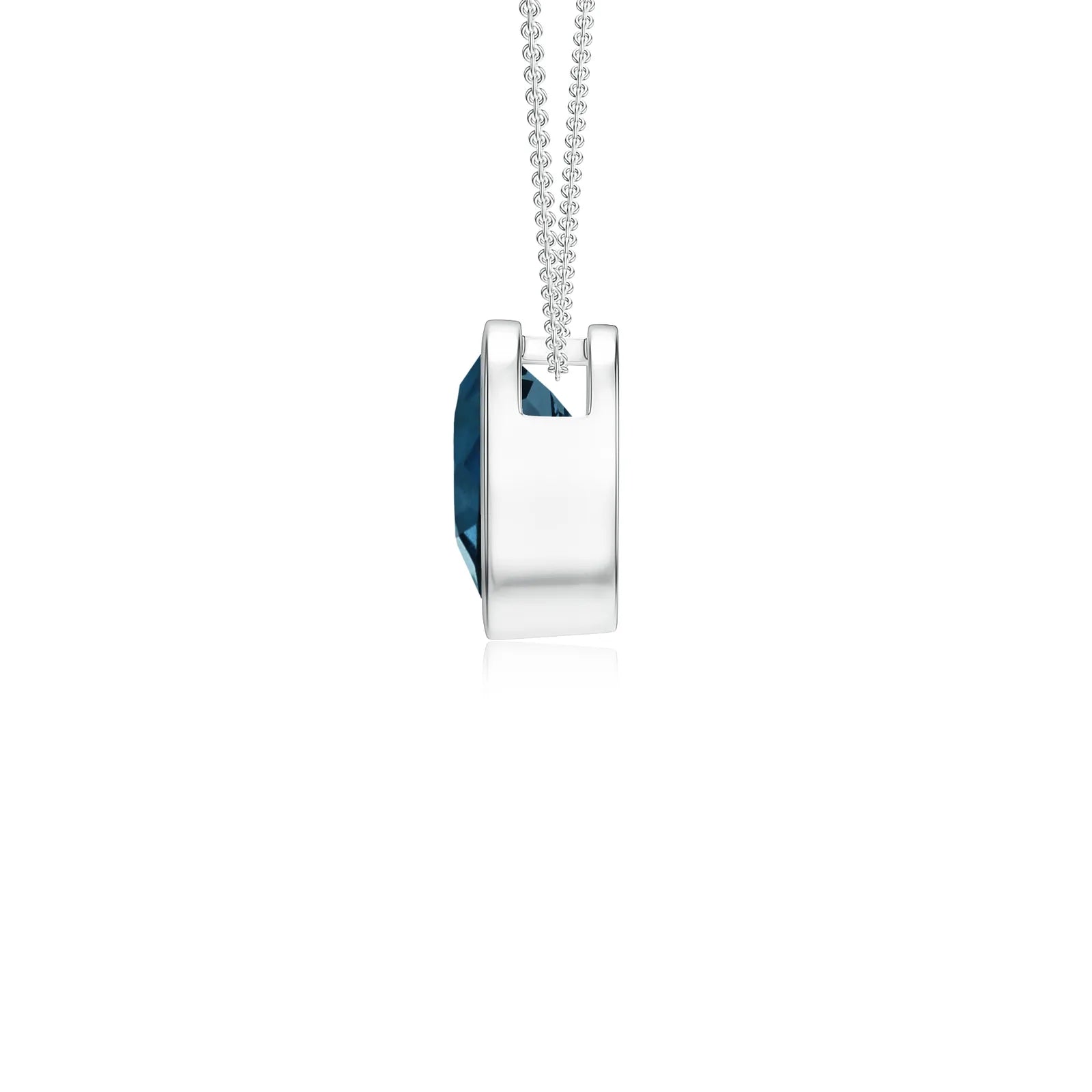 18K White Gold Vermeil