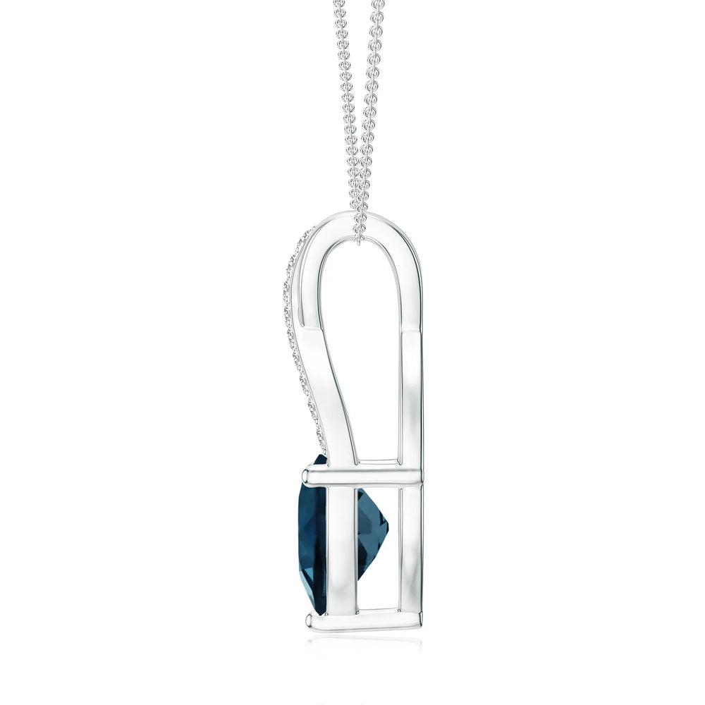 18K White Gold Vermeil