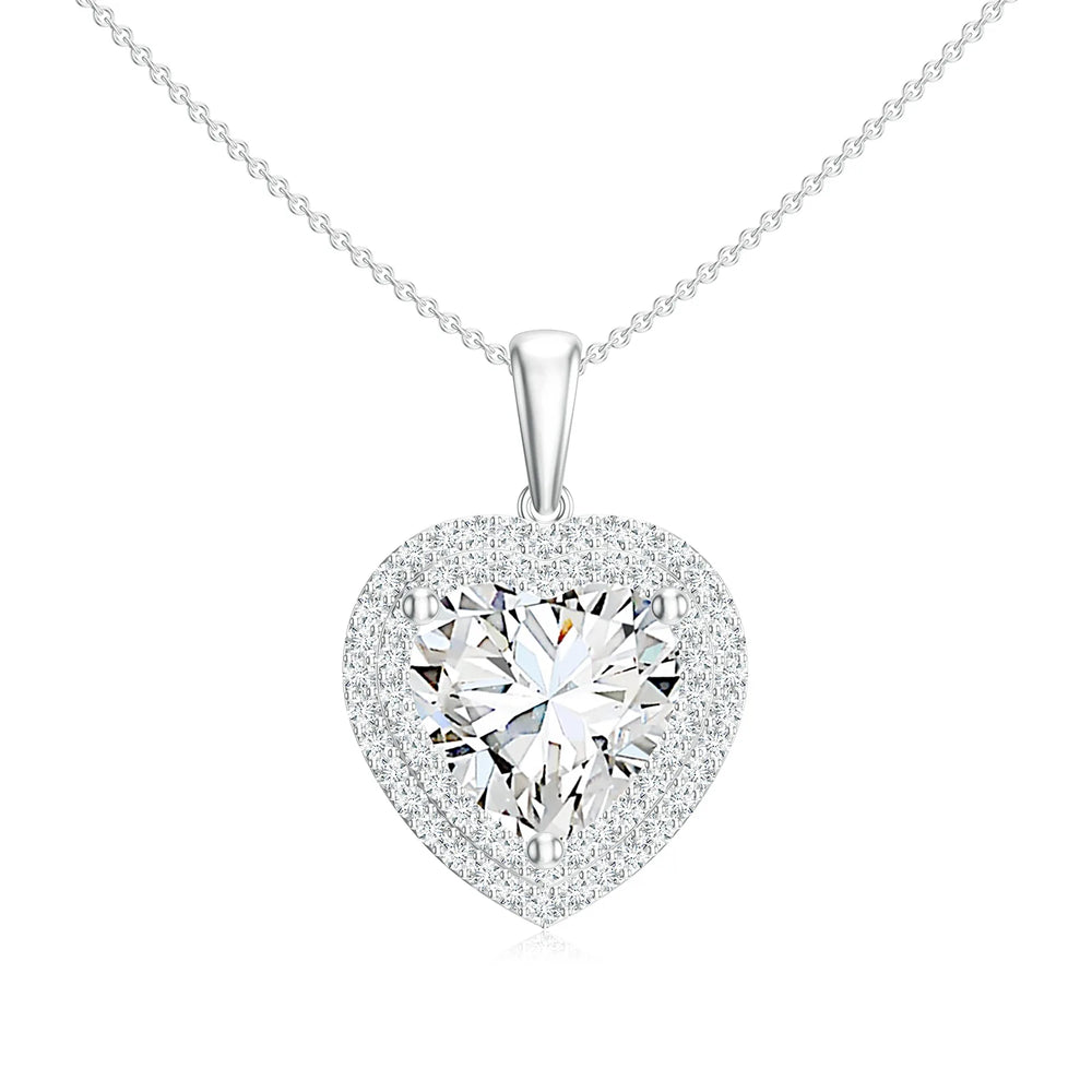 18K White Gold Vermeil
