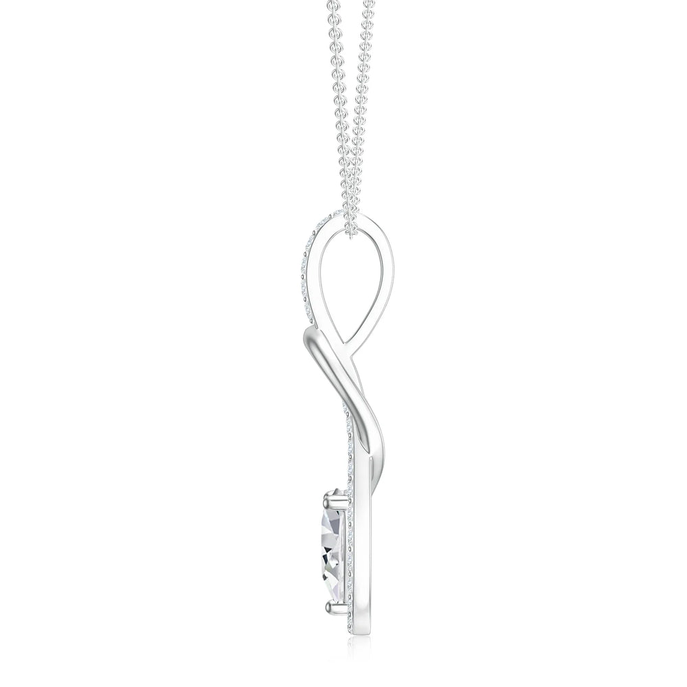 18K White Gold Vermeil