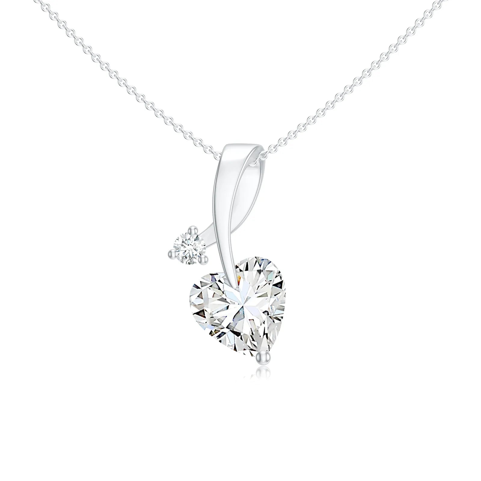 18K White Gold Vermeil