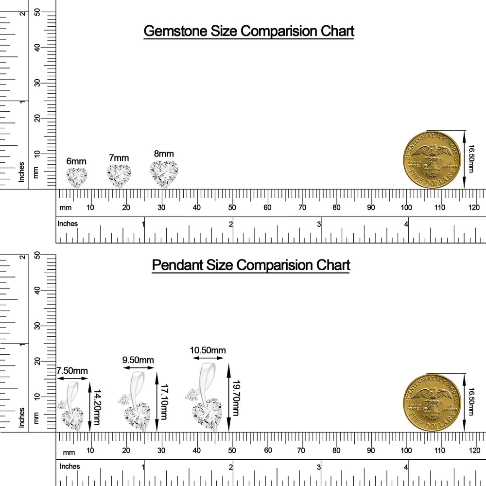 18K White Gold Vermeil