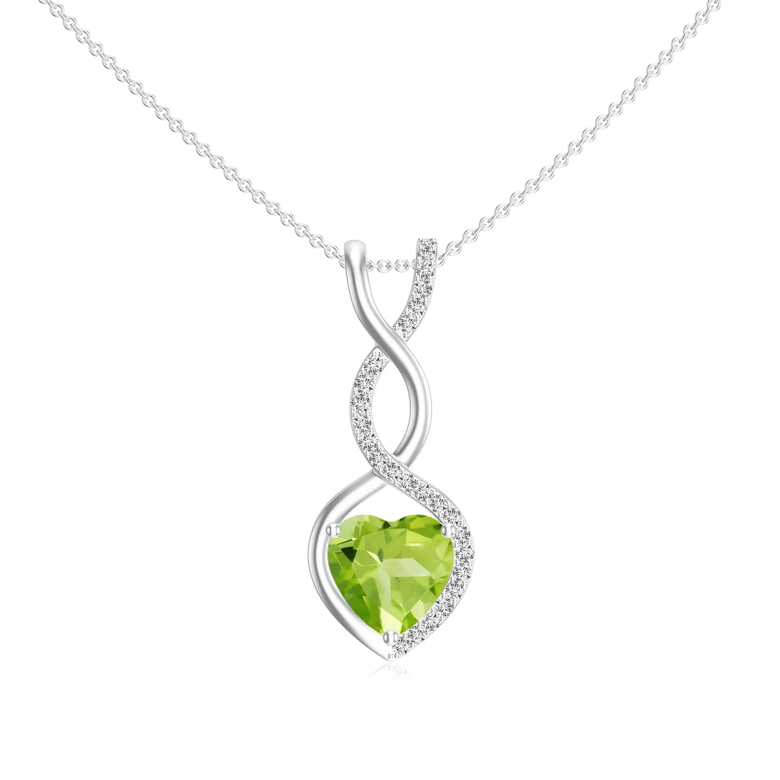 18K White Gold Vermeil