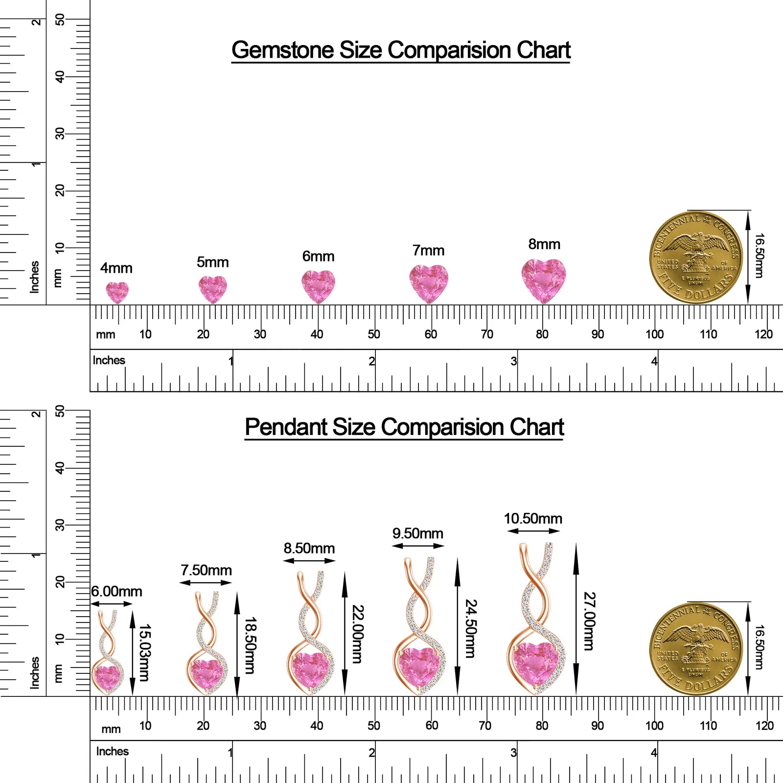 18K Rose Gold Vermeil