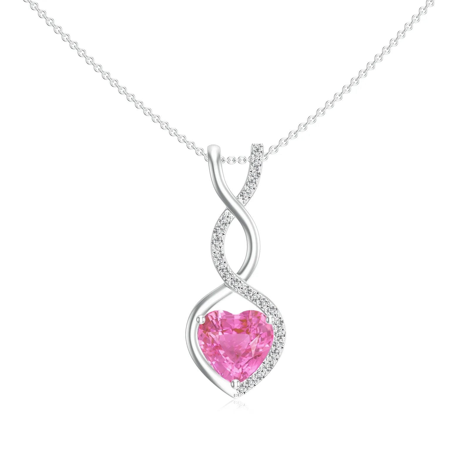 18K White Gold Vermeil