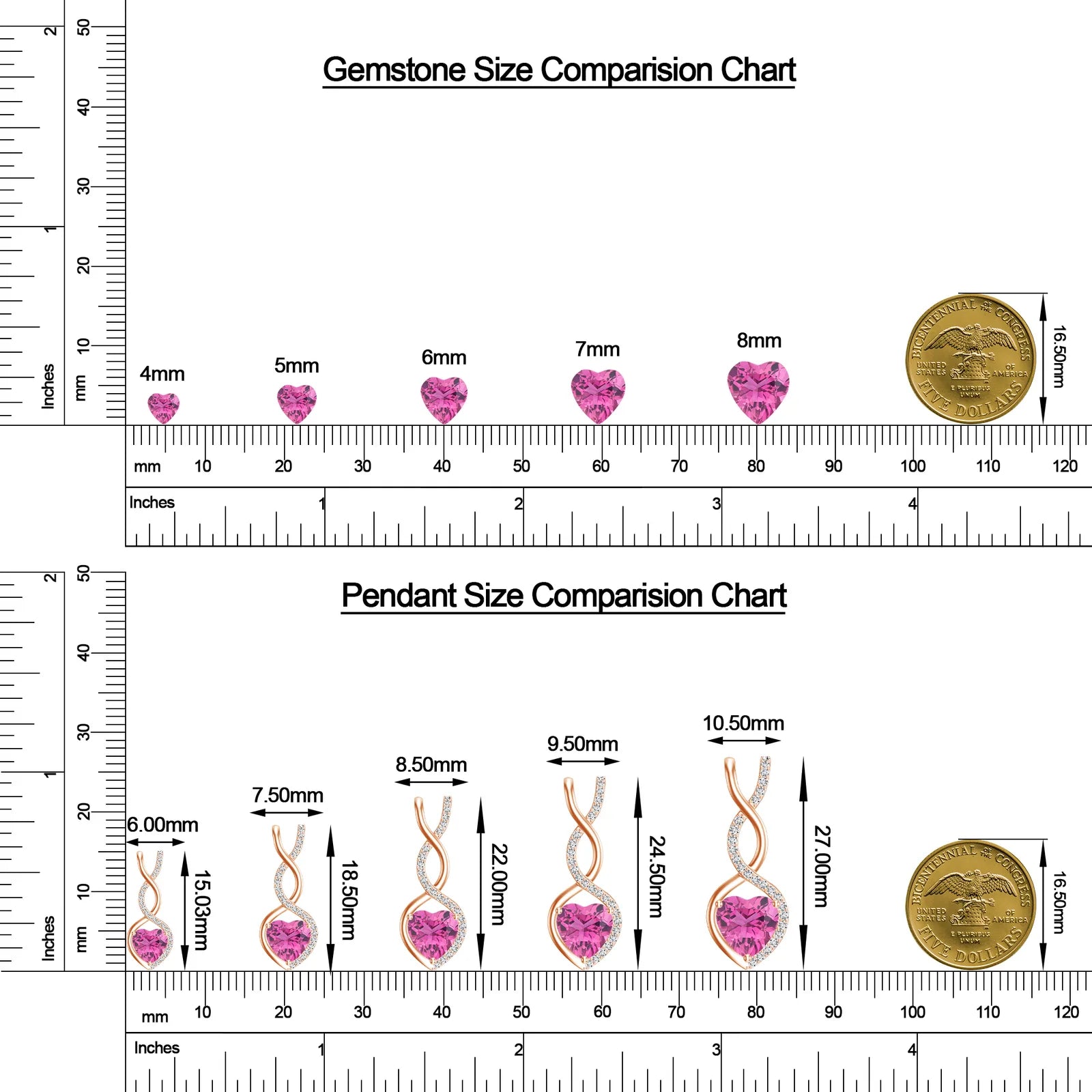 18K Rose Gold Vermeil