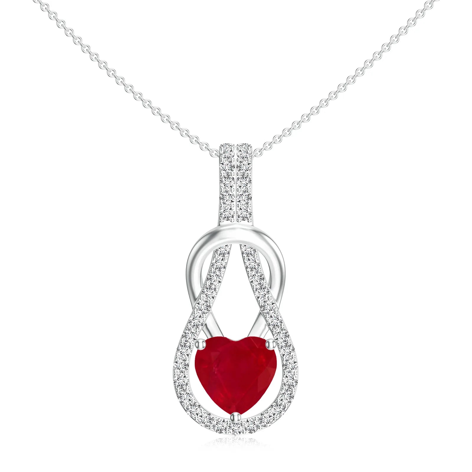 18K White Gold Vermeil
