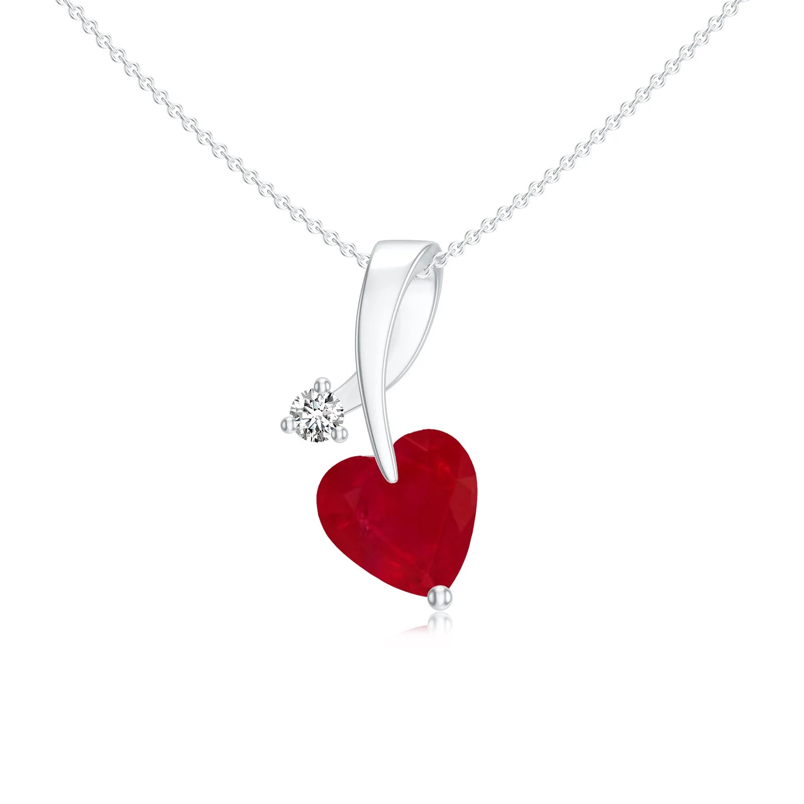 18K White Gold Vermeil