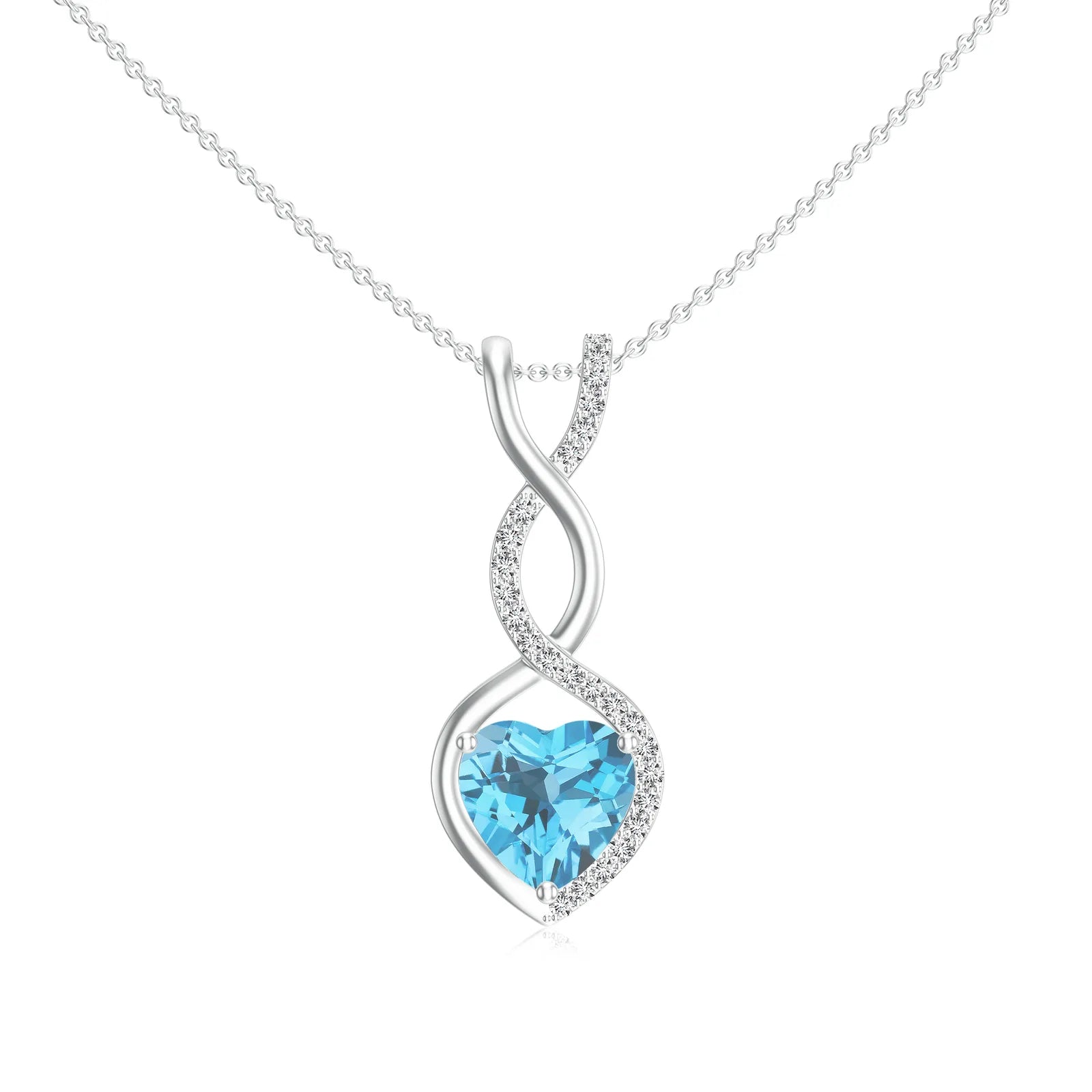 18K White Gold Vermeil