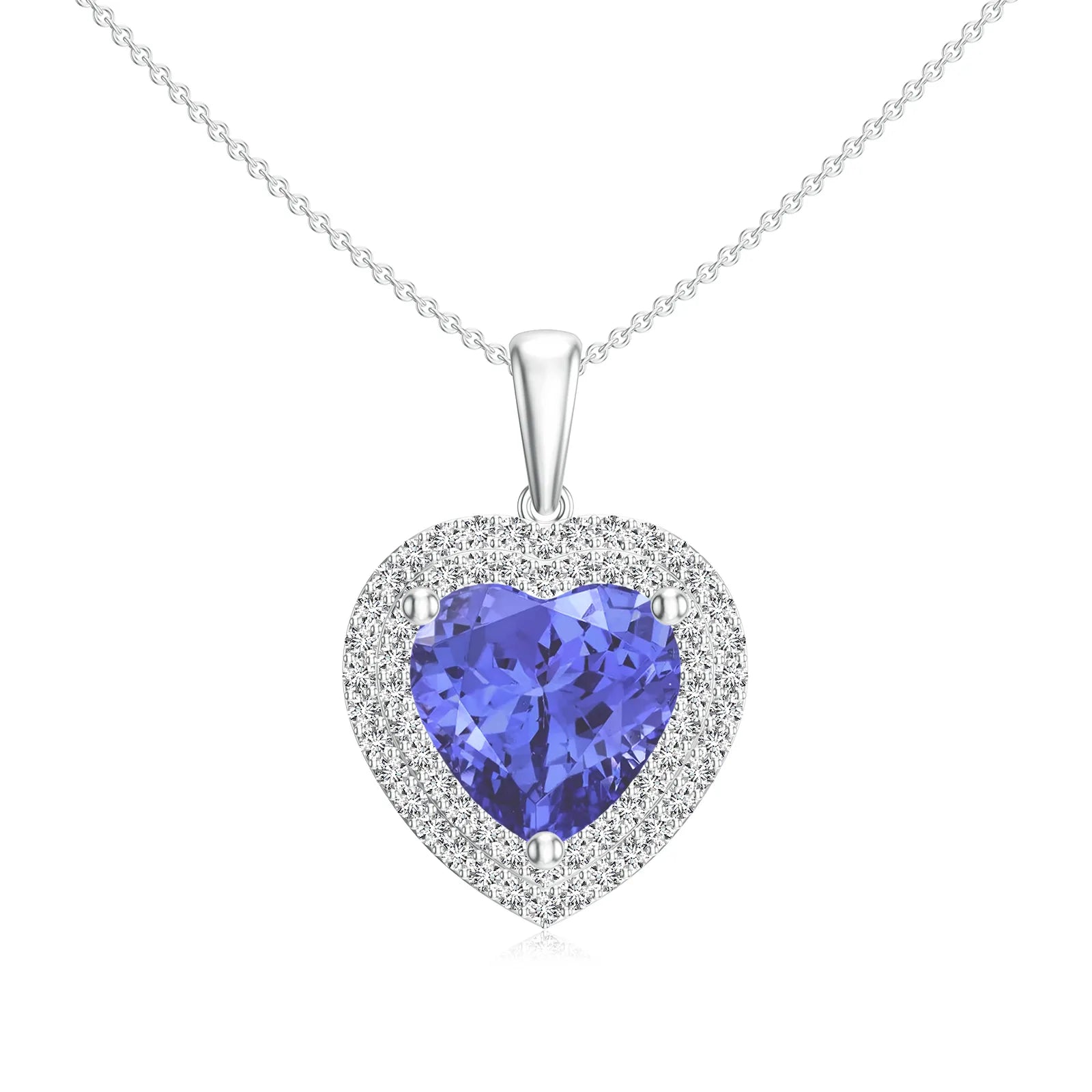 18K White Gold Vermeil