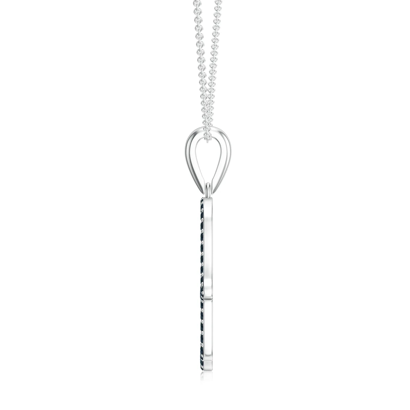 18K White Gold Vermeil