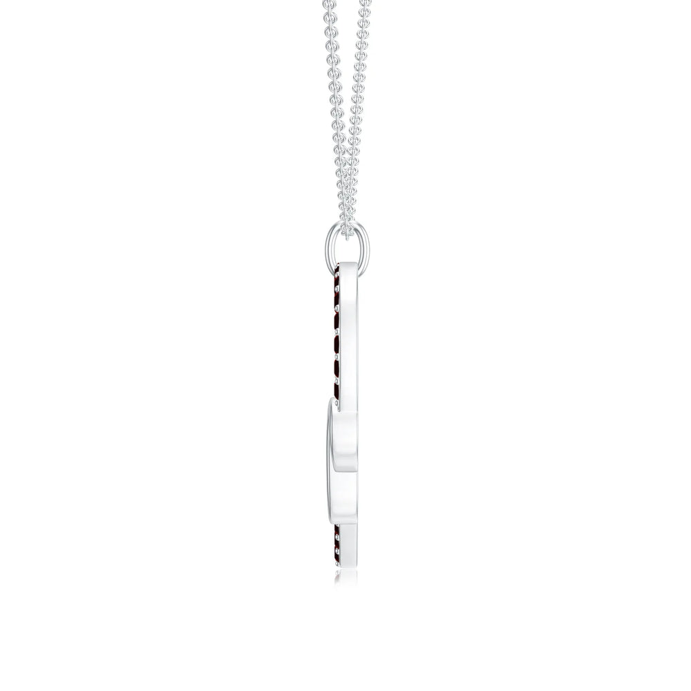 18K White Gold Vermeil