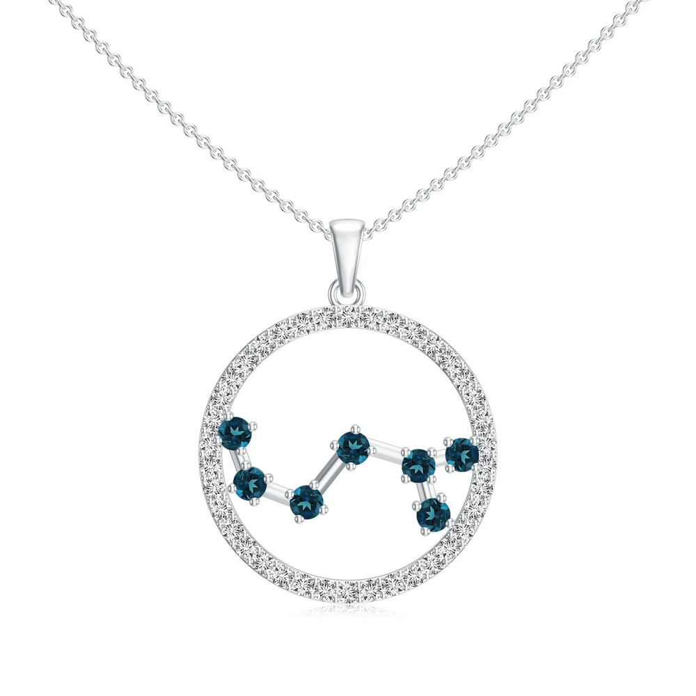 18K White Gold Vermeil