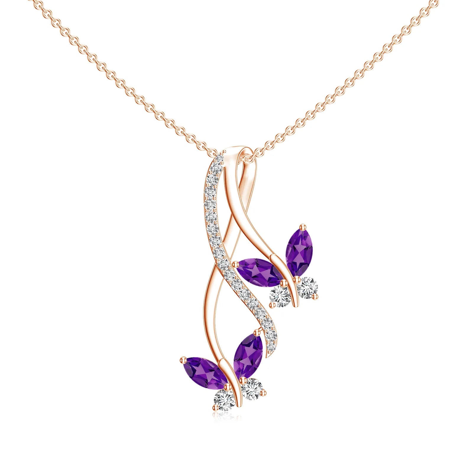 18K Rose Gold Vermeil