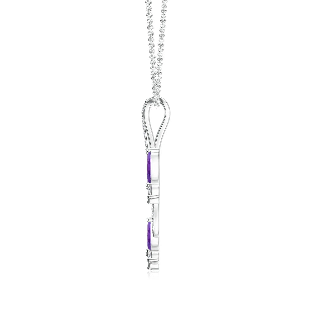 18K White Gold Vermeil
