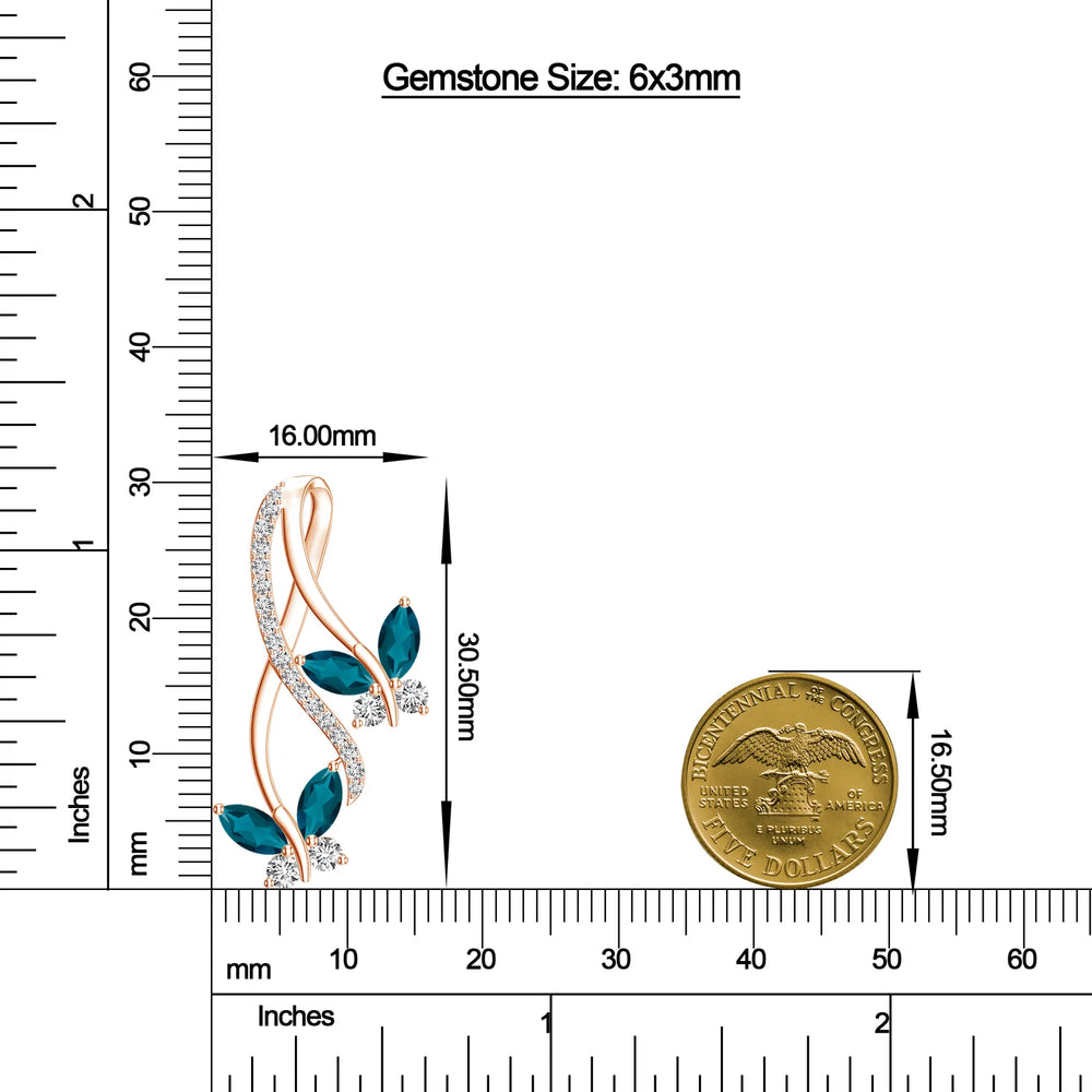 18K Rose Gold Vermeil