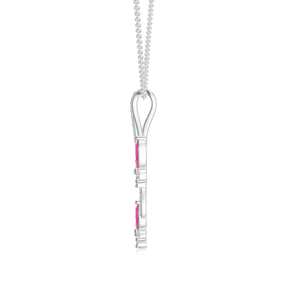 18K White Gold Vermeil