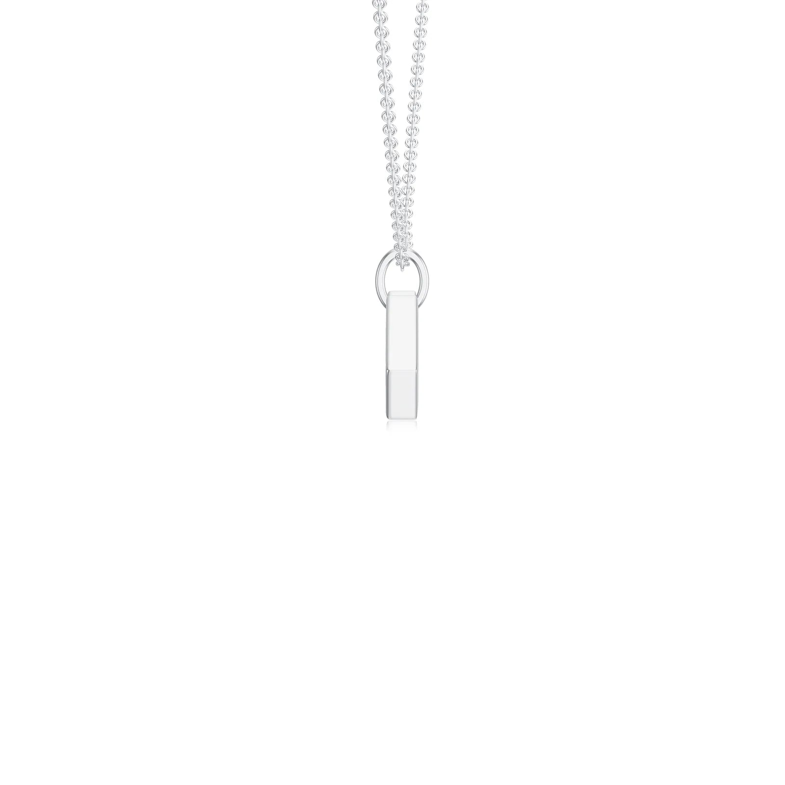 18K White Gold Vermeil