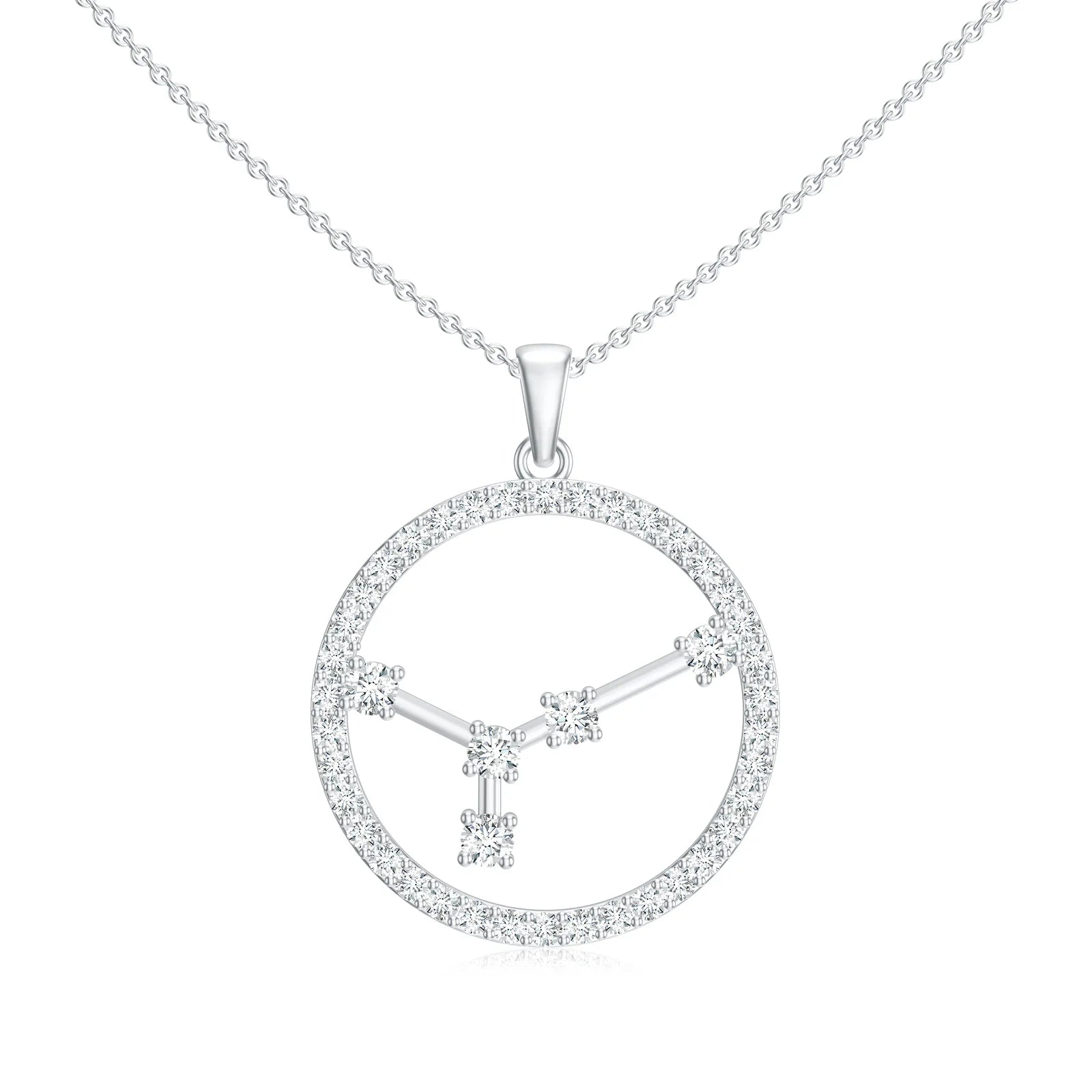18K White Gold Vermeil