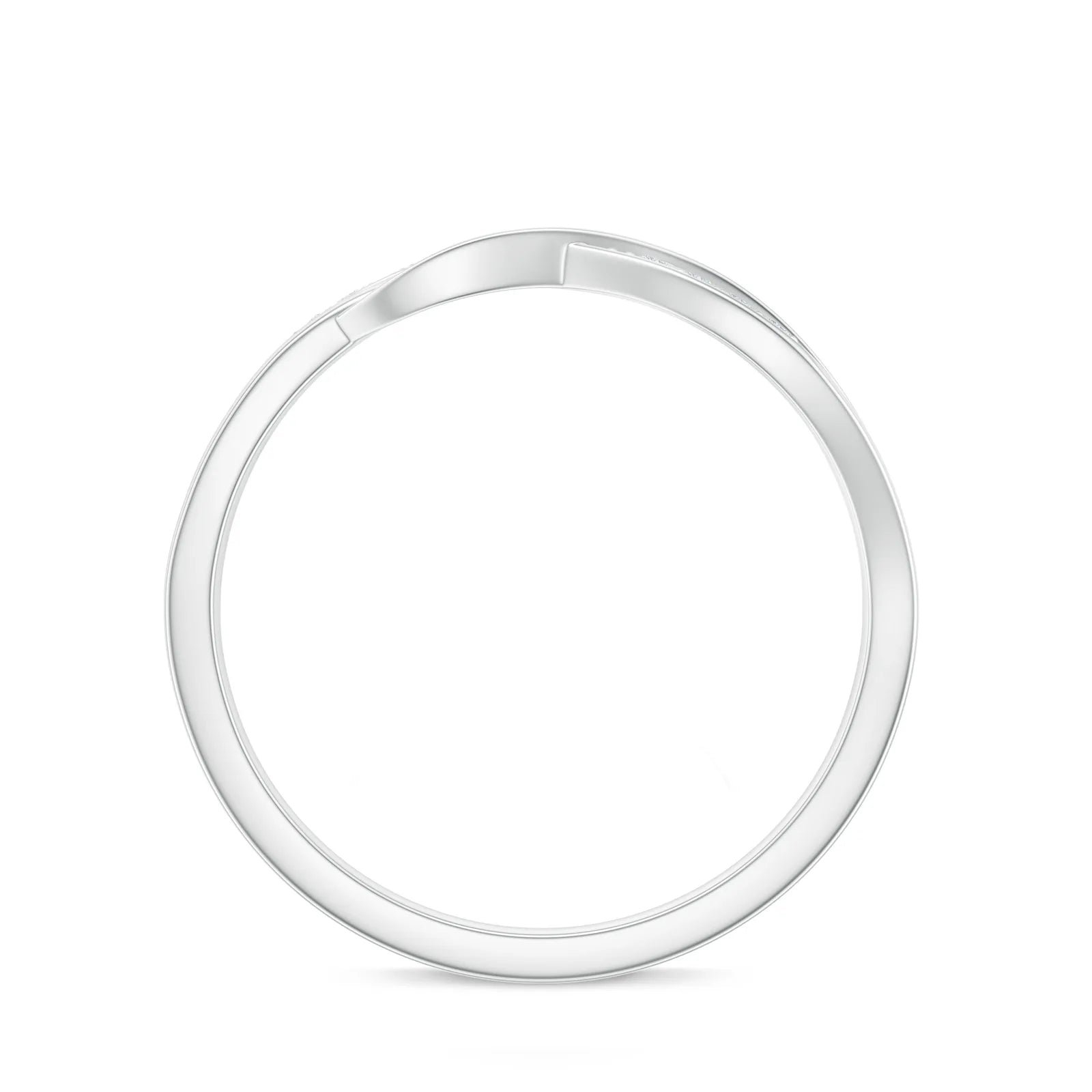 18K White Gold Vermeil