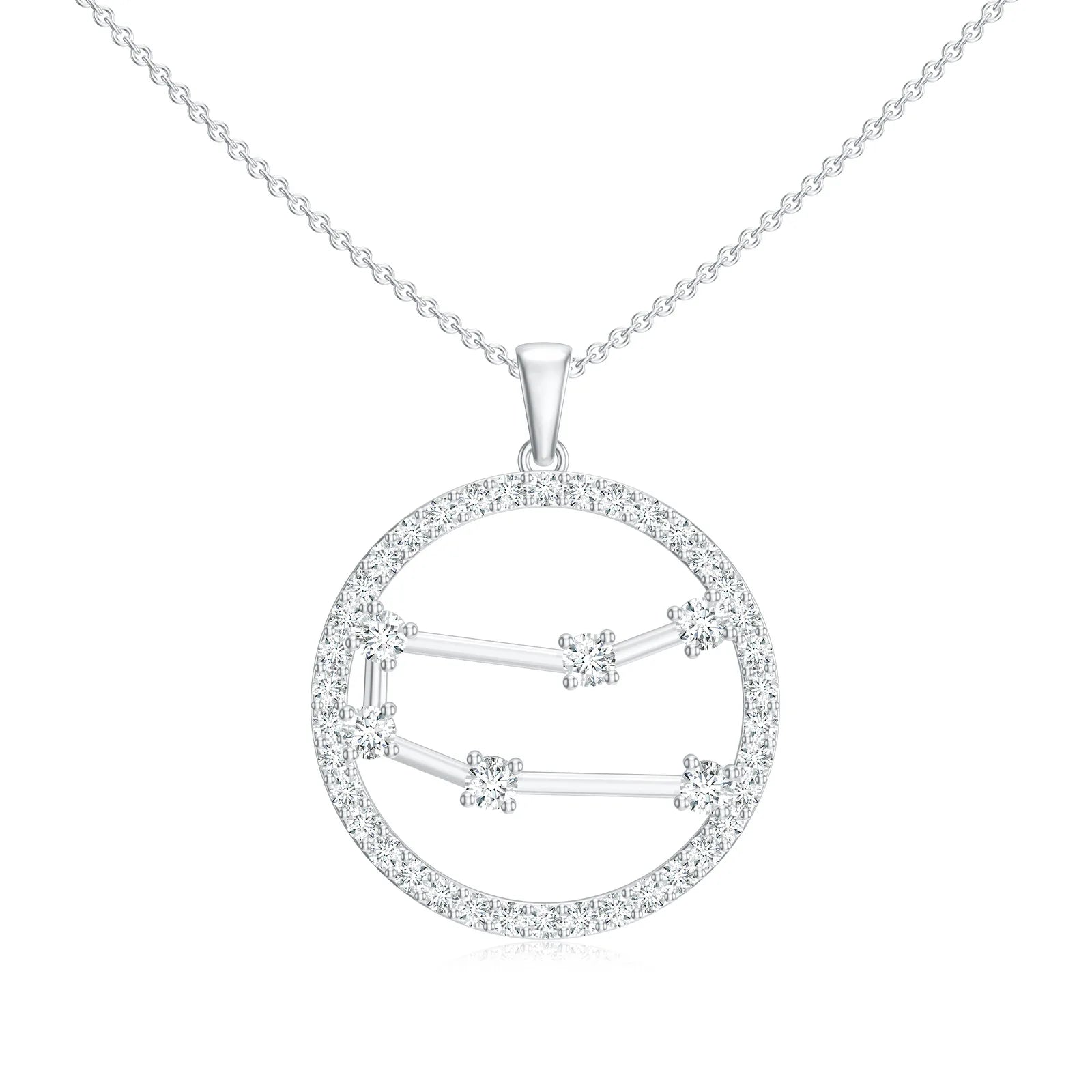 18K White Gold Vermeil