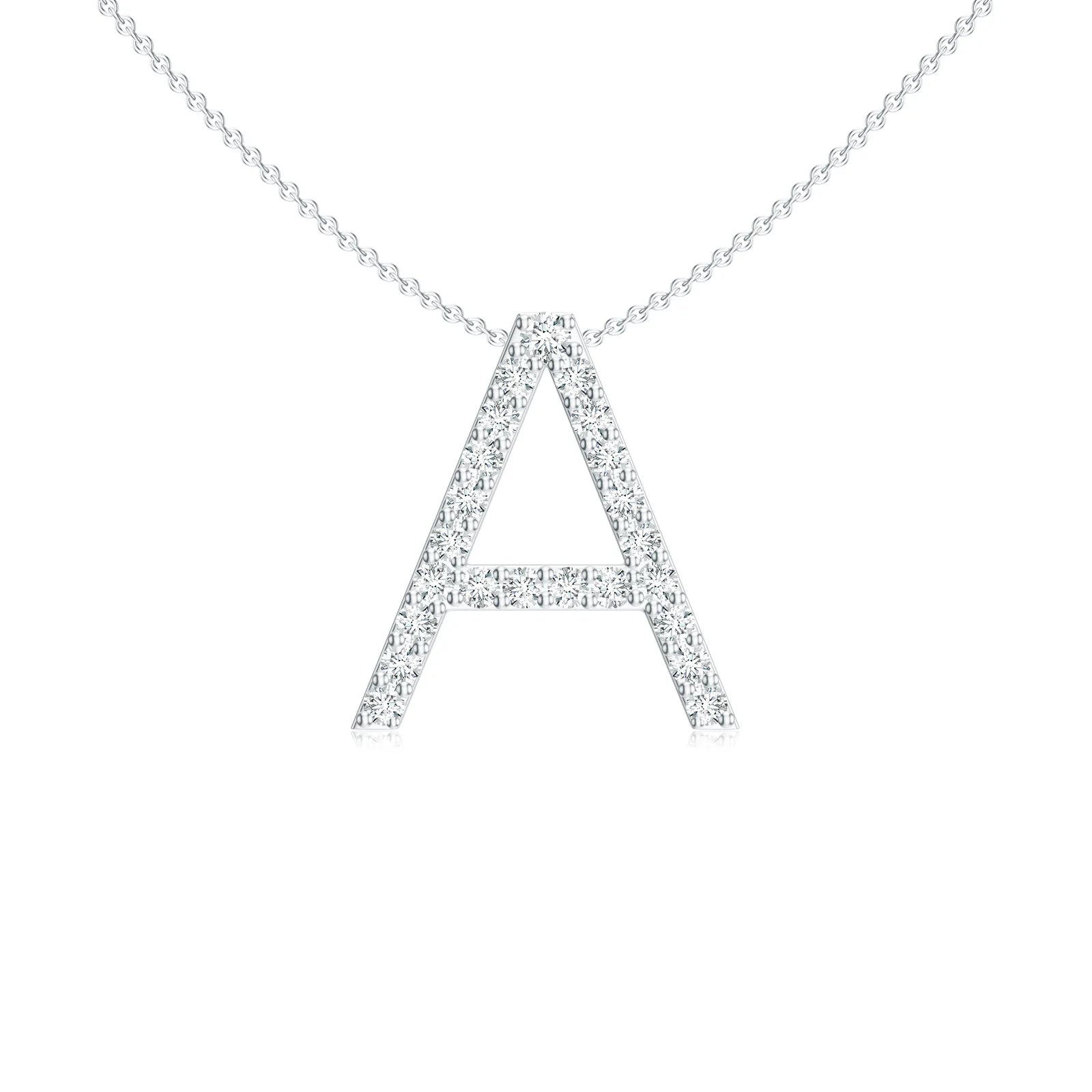 18K White Gold Vermeil